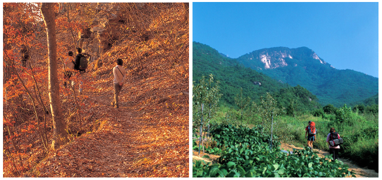적상산 과 희양산 소개 사진