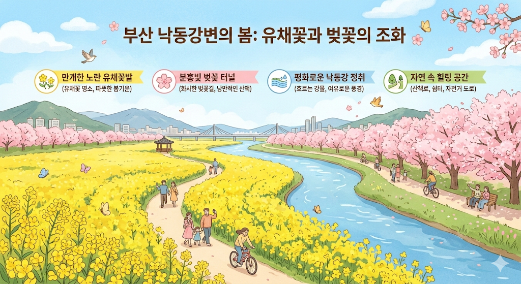 부산 대저생태공원 (유채꽃의 바다)