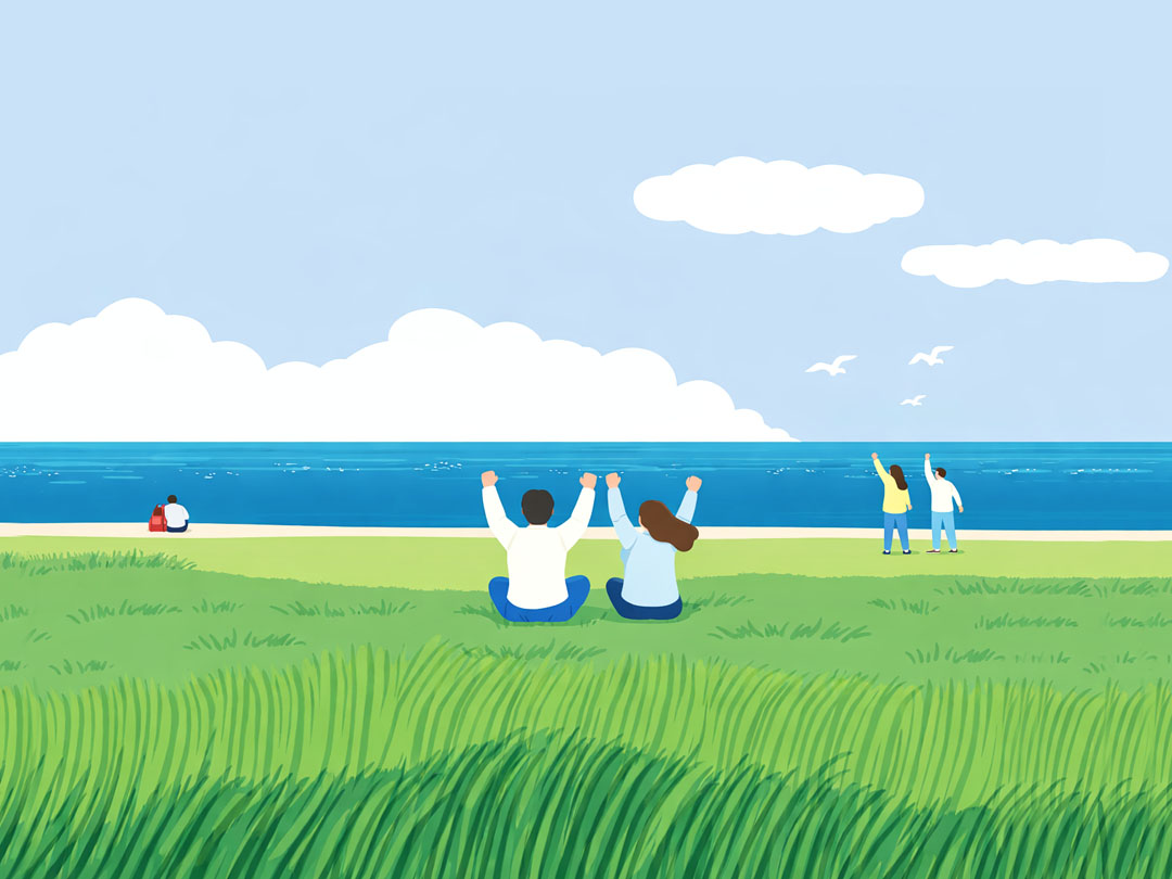 2026년 2월 1일 말씀 카드 성경구절 이미지 ❘ 아무런 위협도 받지 않으며 풀을 뜯고 몸을 누이리라. (스바 3,13)