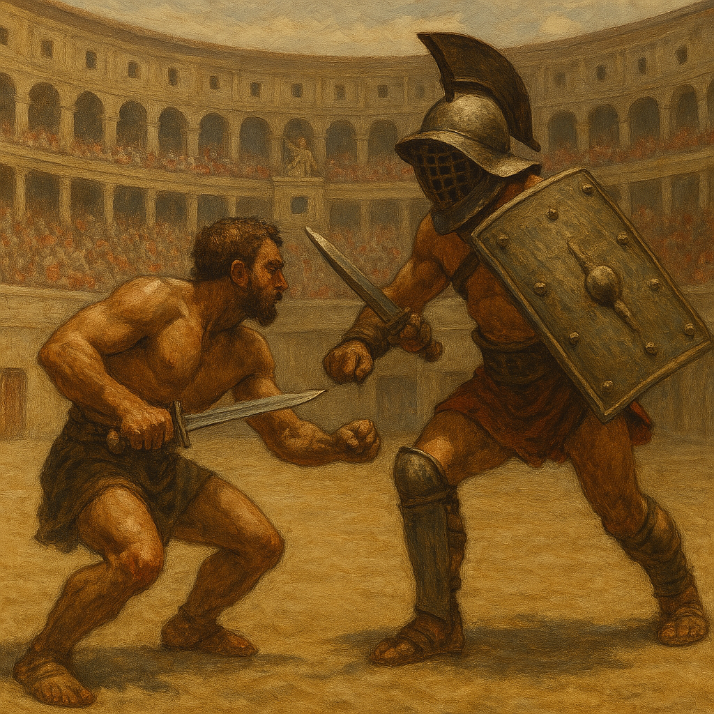 로마의 검투사: 생존을 건 쇼인가, 권력의 도구인가?