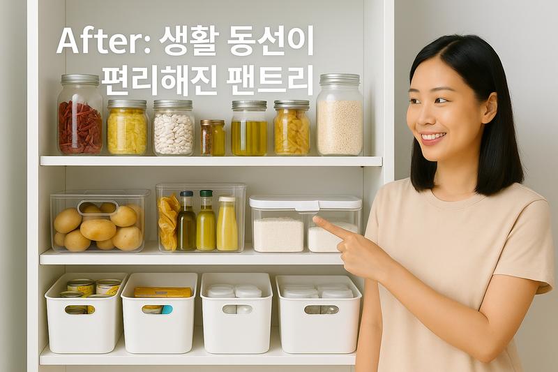 팬트리 정리함, 어떤 게 진짜 실용적일까?