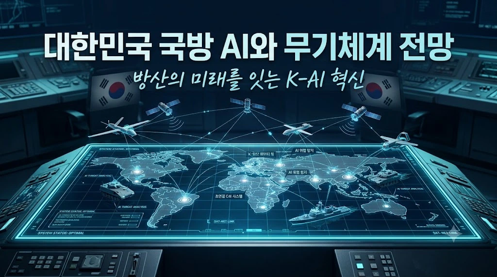 대한민국 국방 AI와 무기체계 전망 - 육해공 첨단 유무인 복합 전투체계 포스팅 대표 이미지