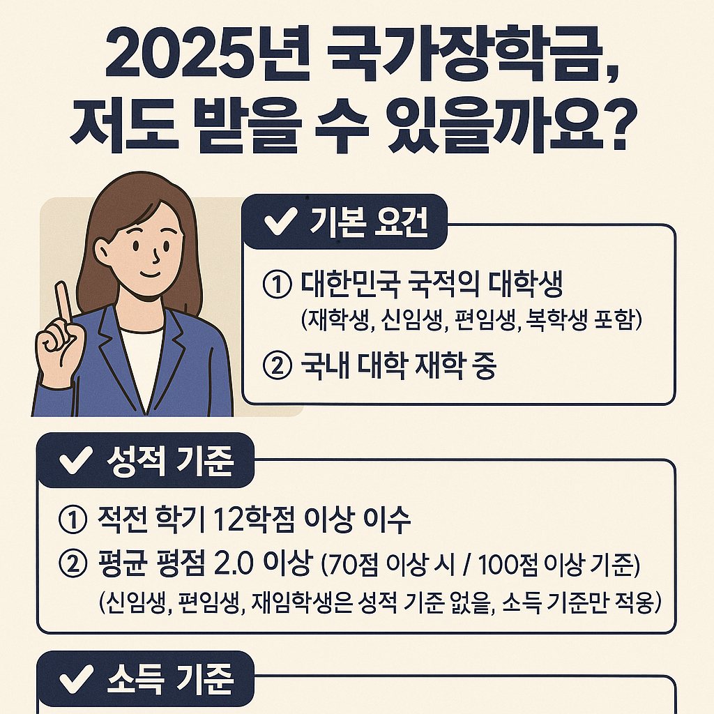 2025년 한국장학재단 포스터(일러스트)