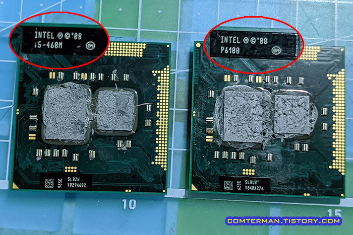 펜티엄 P6100 코어 i5 460m