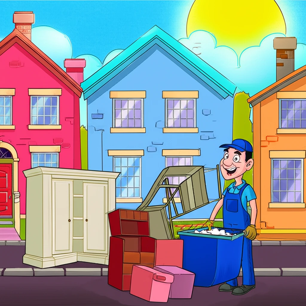 폐기물 스티커 없이? 구로 대형폐기물..