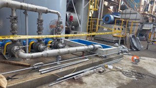 경주 가공업테 사고의 원인