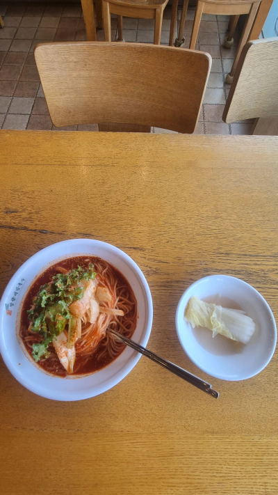 망향비빔국수 화성점 주차장 내돈내산 맛집 후기