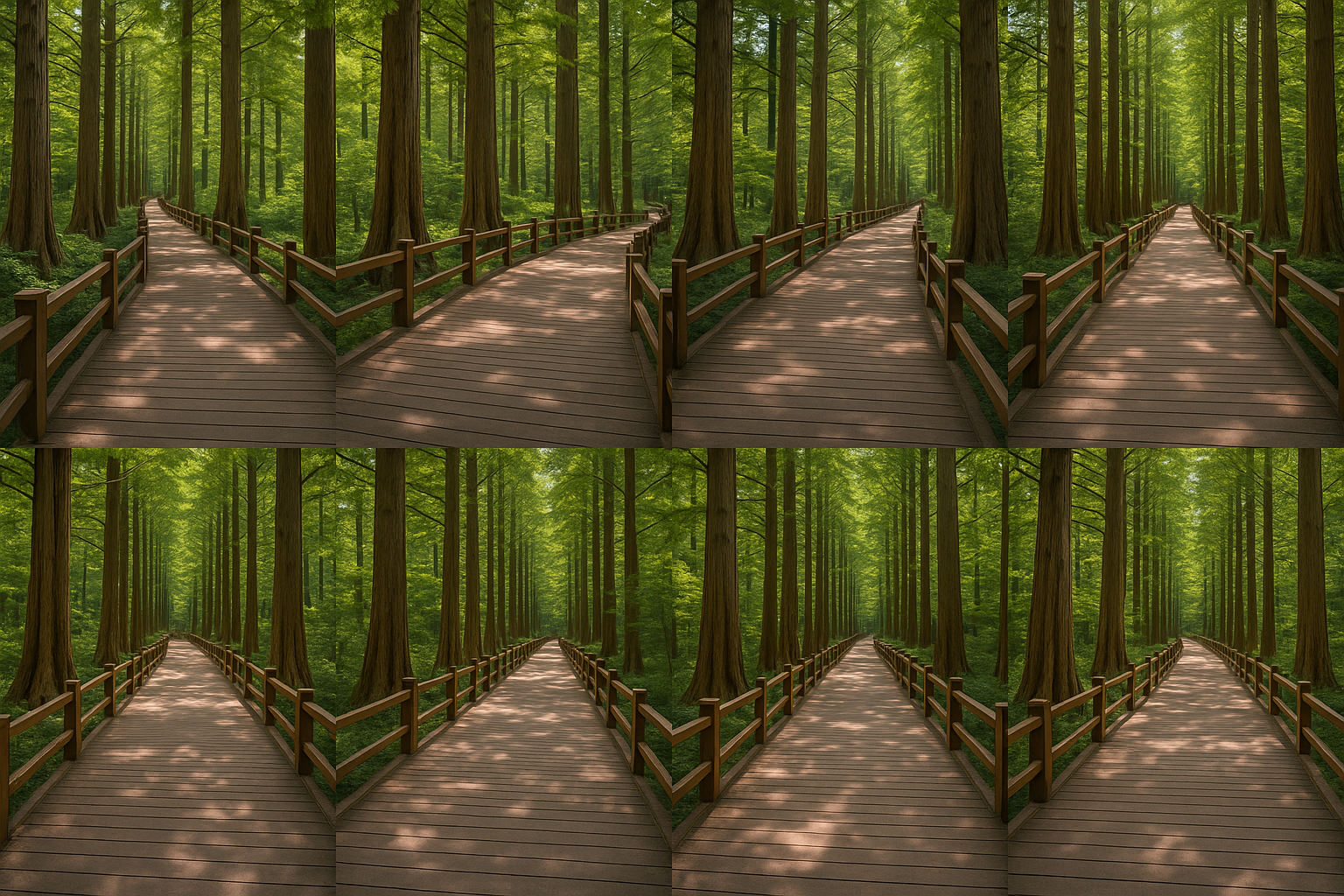 장태산 휴양림 둘레길