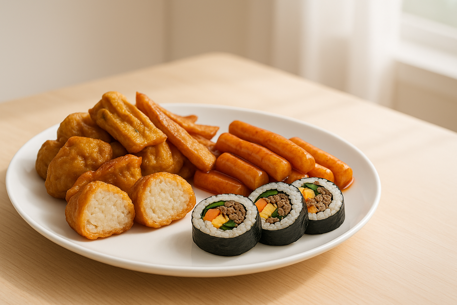 분식과 함께 즐기기 좋은 어묵튀김