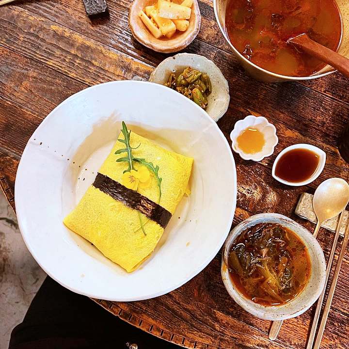 보자기 비빔밥 미쉐린 미슐랭 레스토랑 비건 꽃밥 친환경 한정식 종로 북촌 인사동 맛집