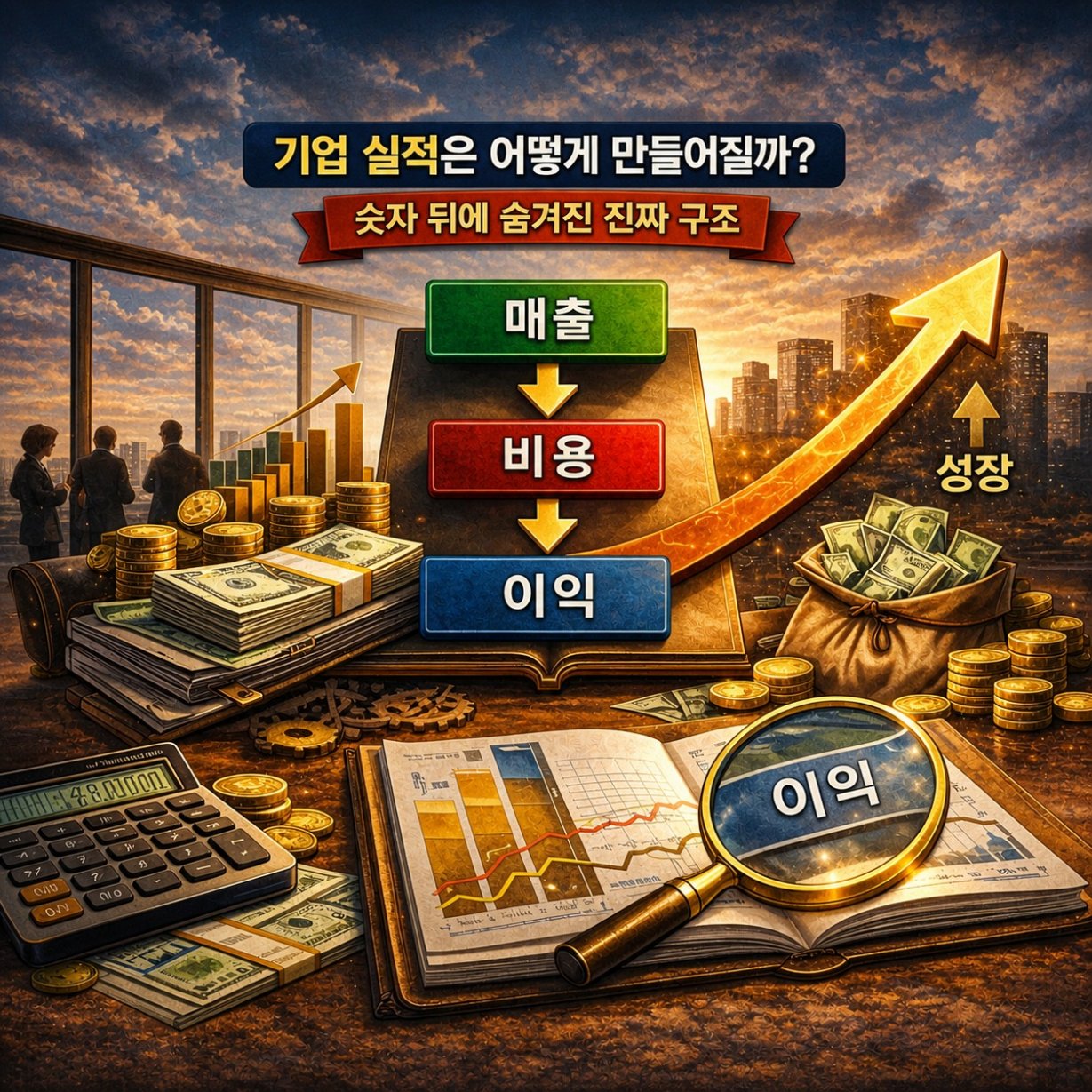 기업 실적은 어떻게 만들어질까