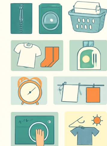 세탁 효율 높이기