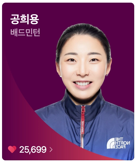 파리올림픽 배드민턴 국가대표 여자선수단