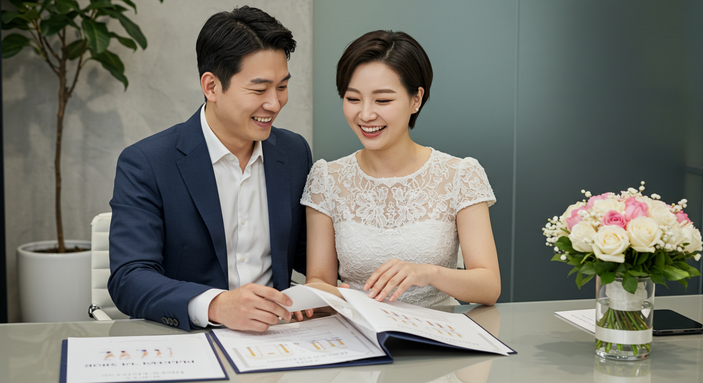 결혼 축하 화환 답례