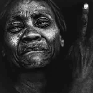 Black &amp; white portrait