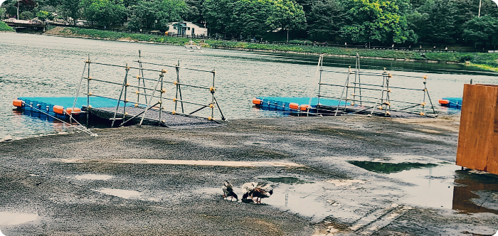 어린이날행사-율동공원-해병대고무보트승선체험-설치