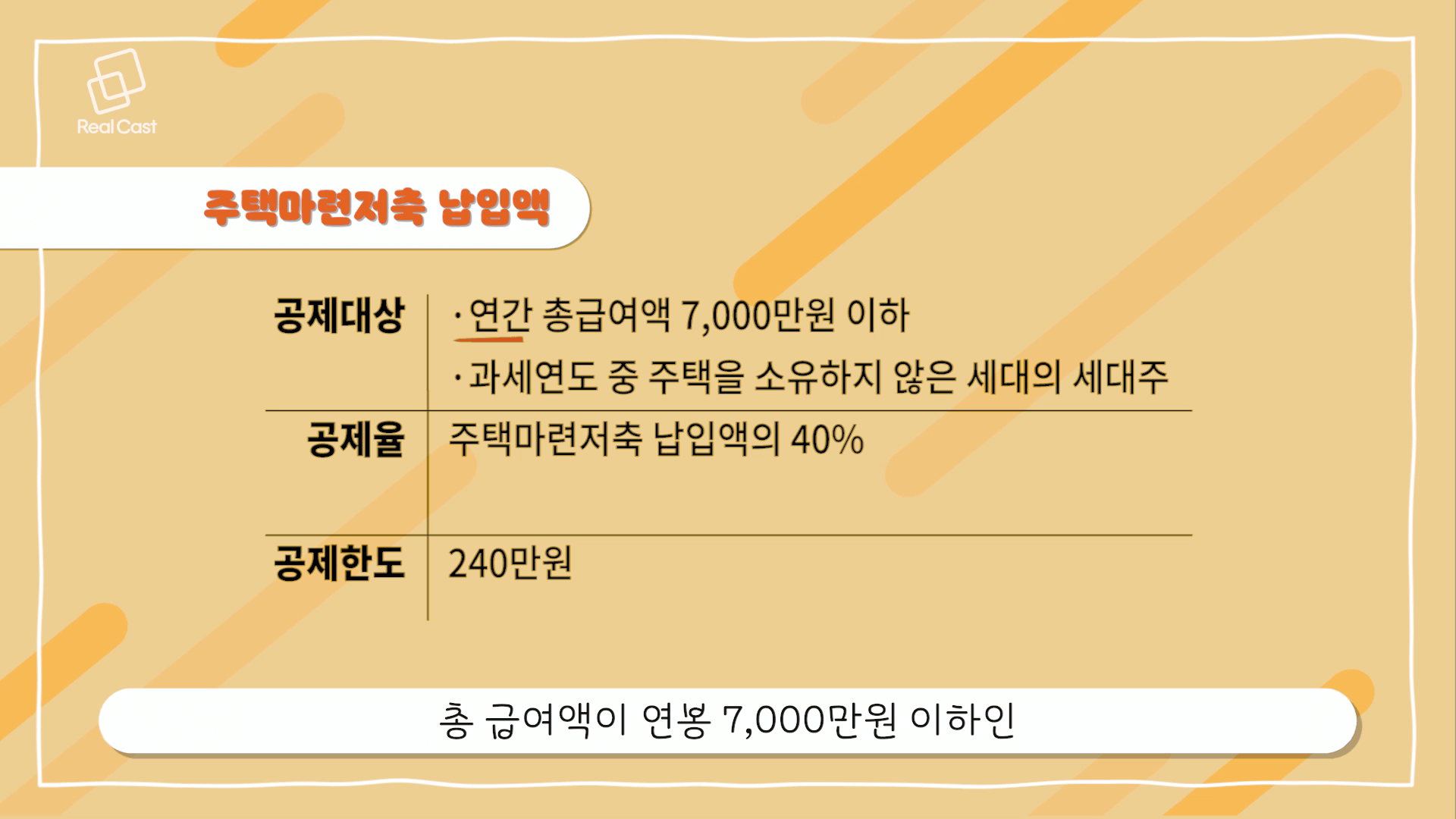2024년 연말정산 주택마련 저축 알아보기