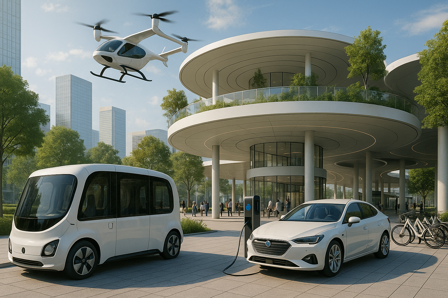 미래형 도심 모빌리티 허브, 이동의 패러다임을 바꾸다