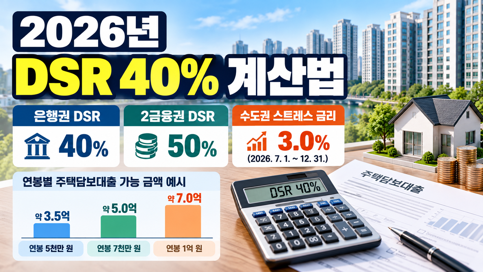 DSR 40% 계산법