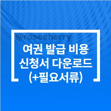 여권-발급비용-수수료와-구비서류-신청서-다운로드-1년-10년-5년-여권신청-준비물