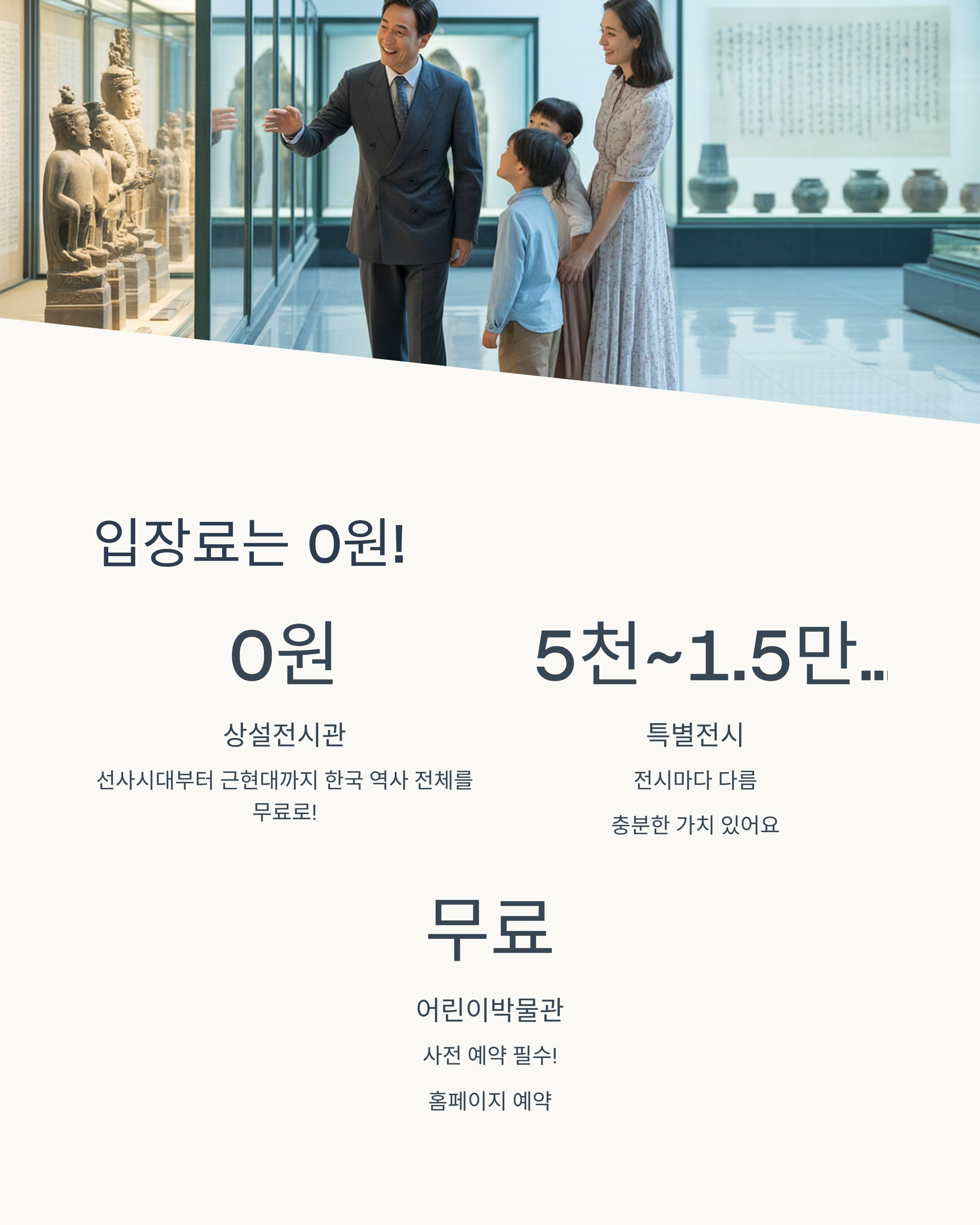 국립중앙박물관 관람시간부터 입장료,주차정보,어린이박물관 정보까지