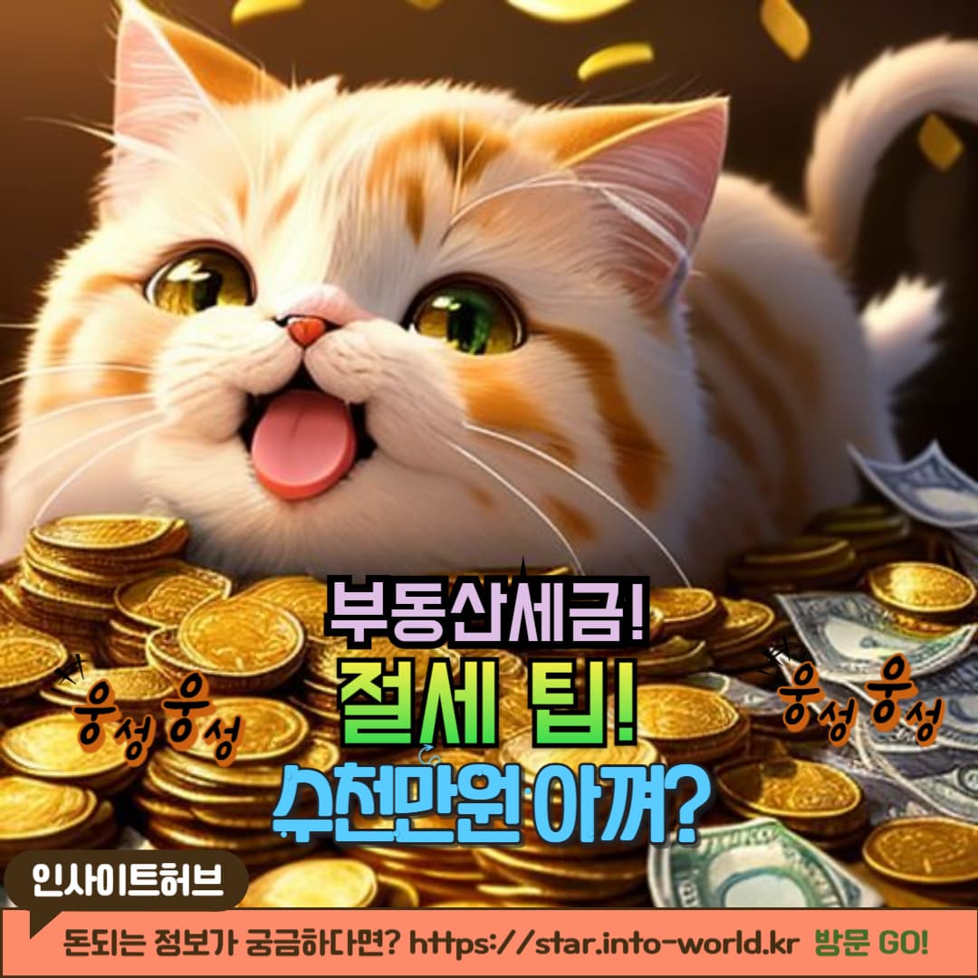 부동산 세금 폭탄 피하는 현실적인 절세 팁