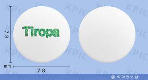 복부 동통 및 경련의 치료에 효과적인 티로파정