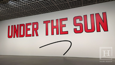 개념미술의 대가 로렌스 위너 타계 후 첫 회고전