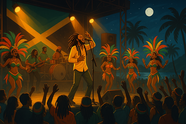 카리브해의 낭만과 자유 자메이카의 레게 썸페스트 (음악,해방,문화)