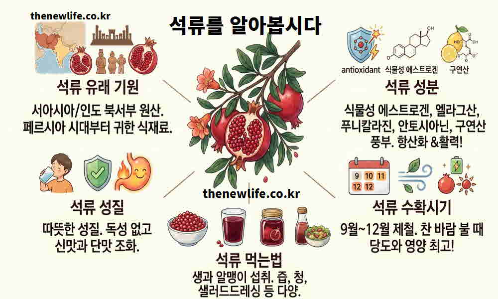 석류 효능 기본정보