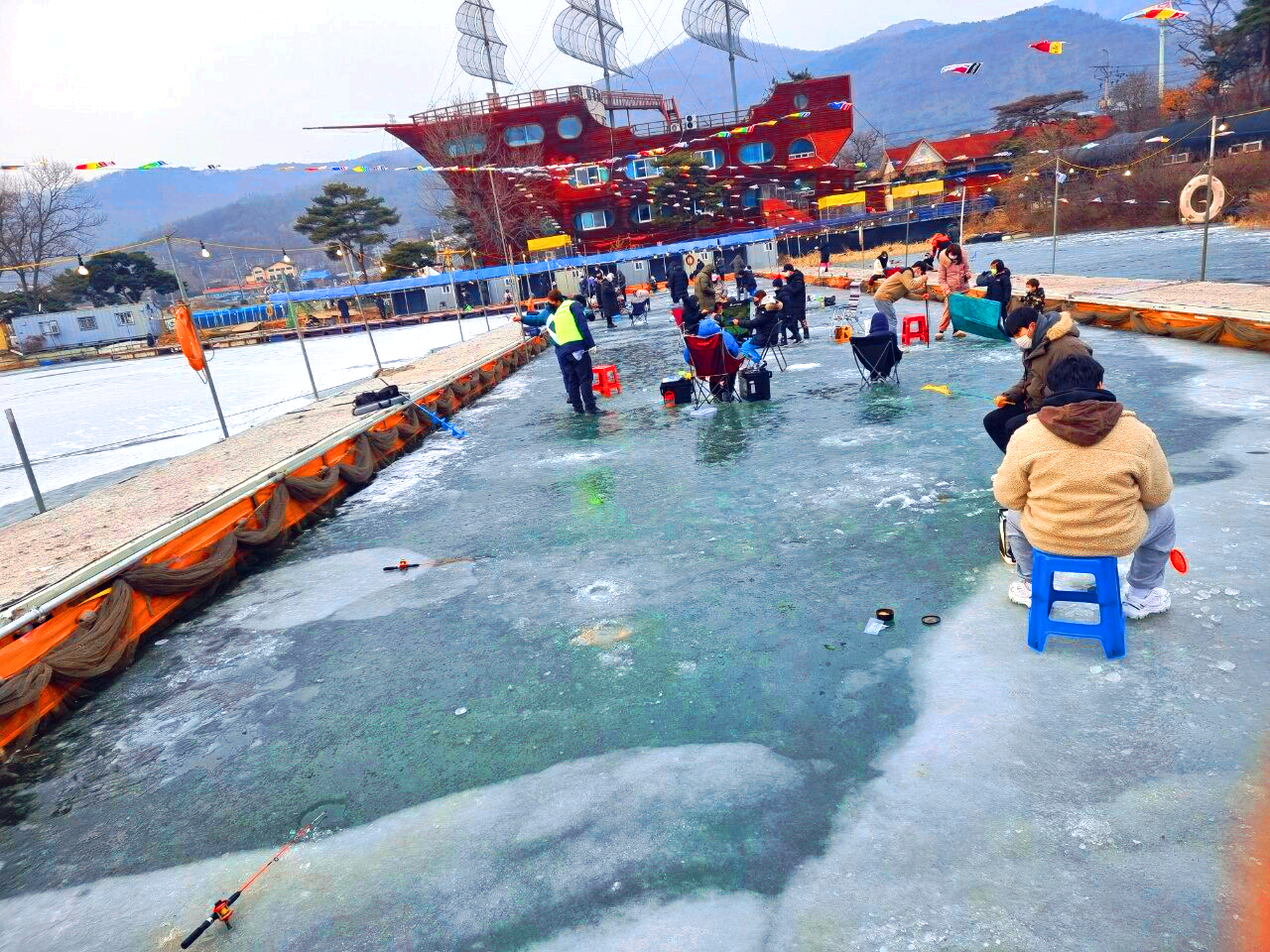 강화도 왕방마을 얼음축제