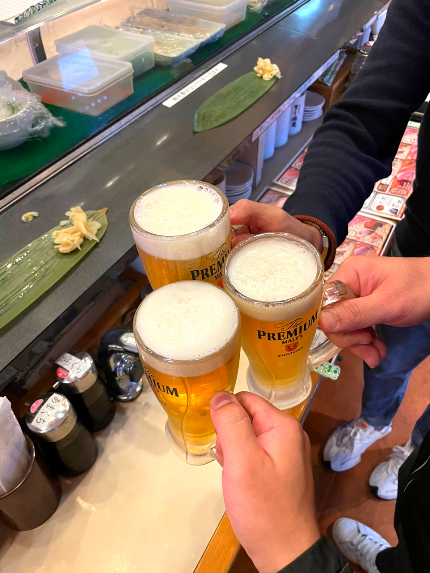 Sushi Shougun Standing Suhi Bar 맥주한잔