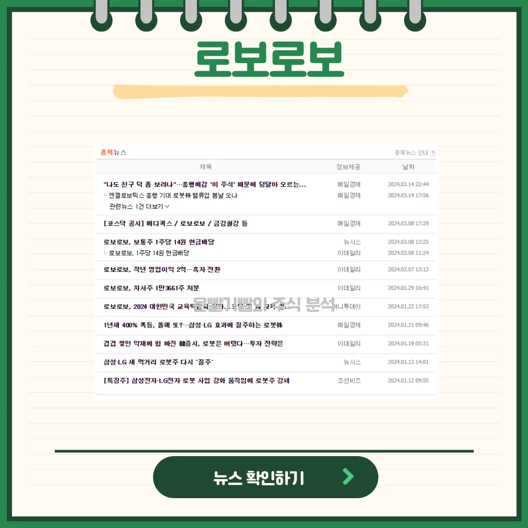 로보로보 뉴스