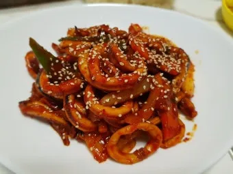 오징어 볶음 맛있게 만드는법과 밥도둑 레시피_21