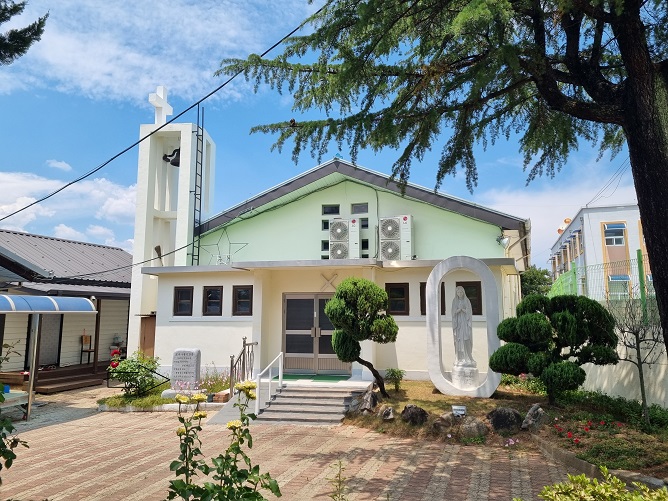 상주 청리공소, 성모동산 성모상 사진