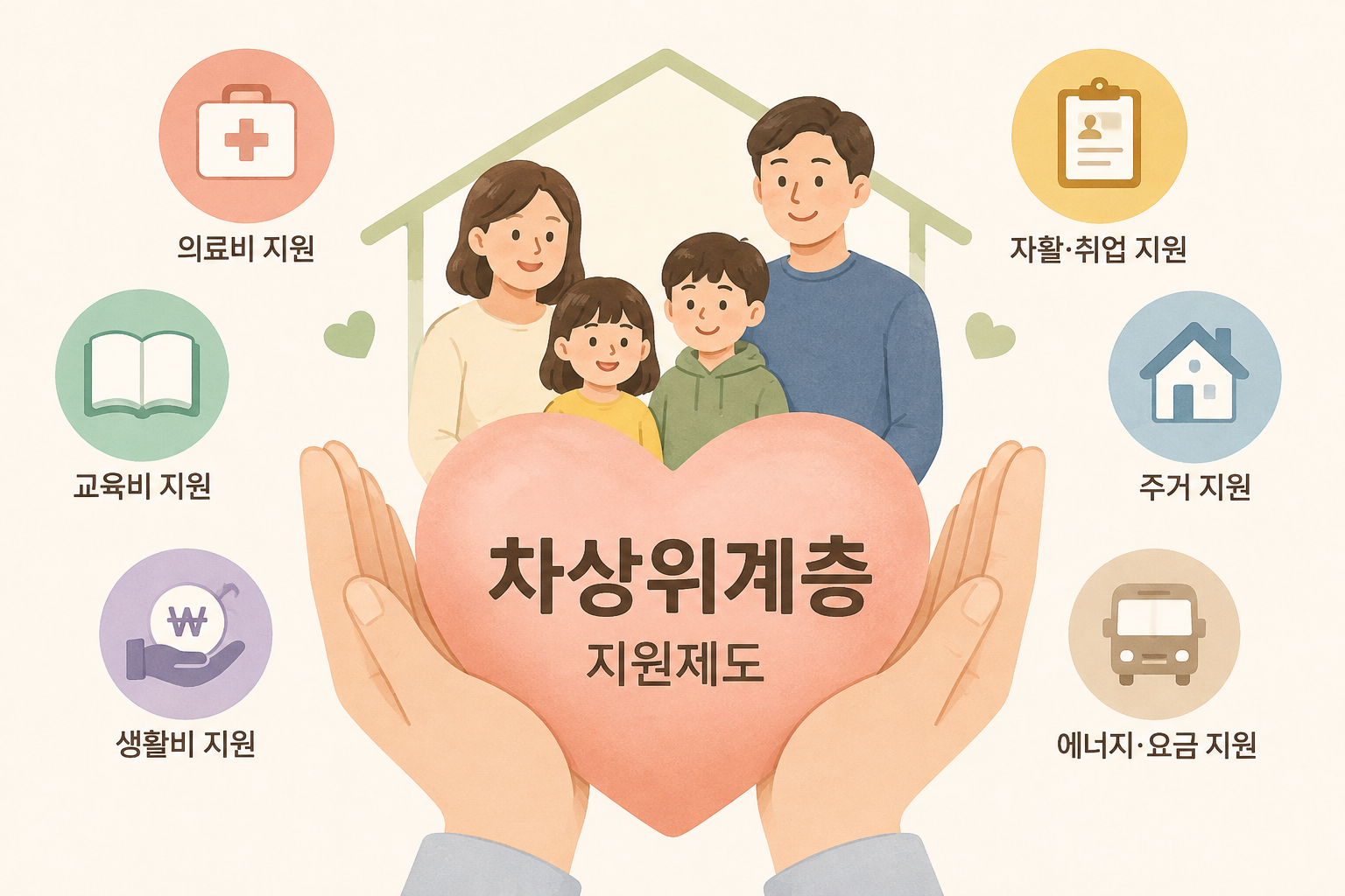 차상위계층 지원제도