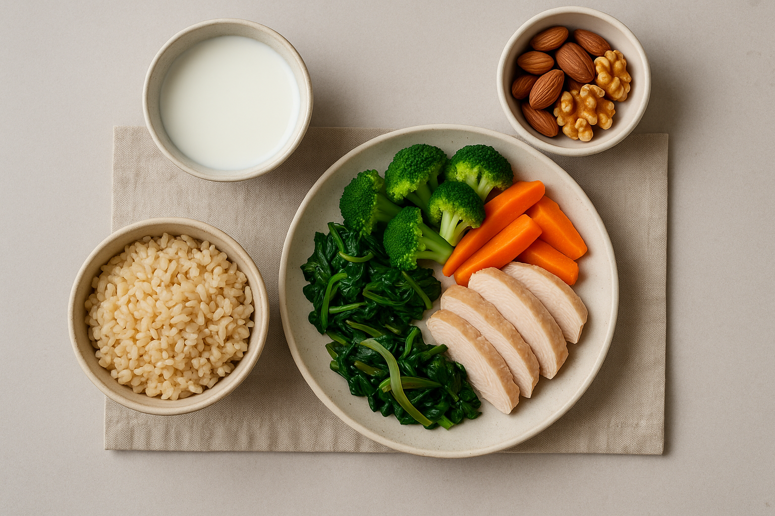 혈당을 안정시키는 식사 습관과 식단 구성