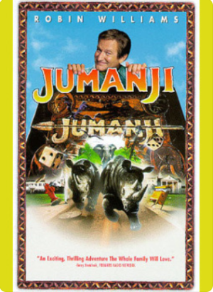 영화[쥬만지]의 메인 포스터 사진