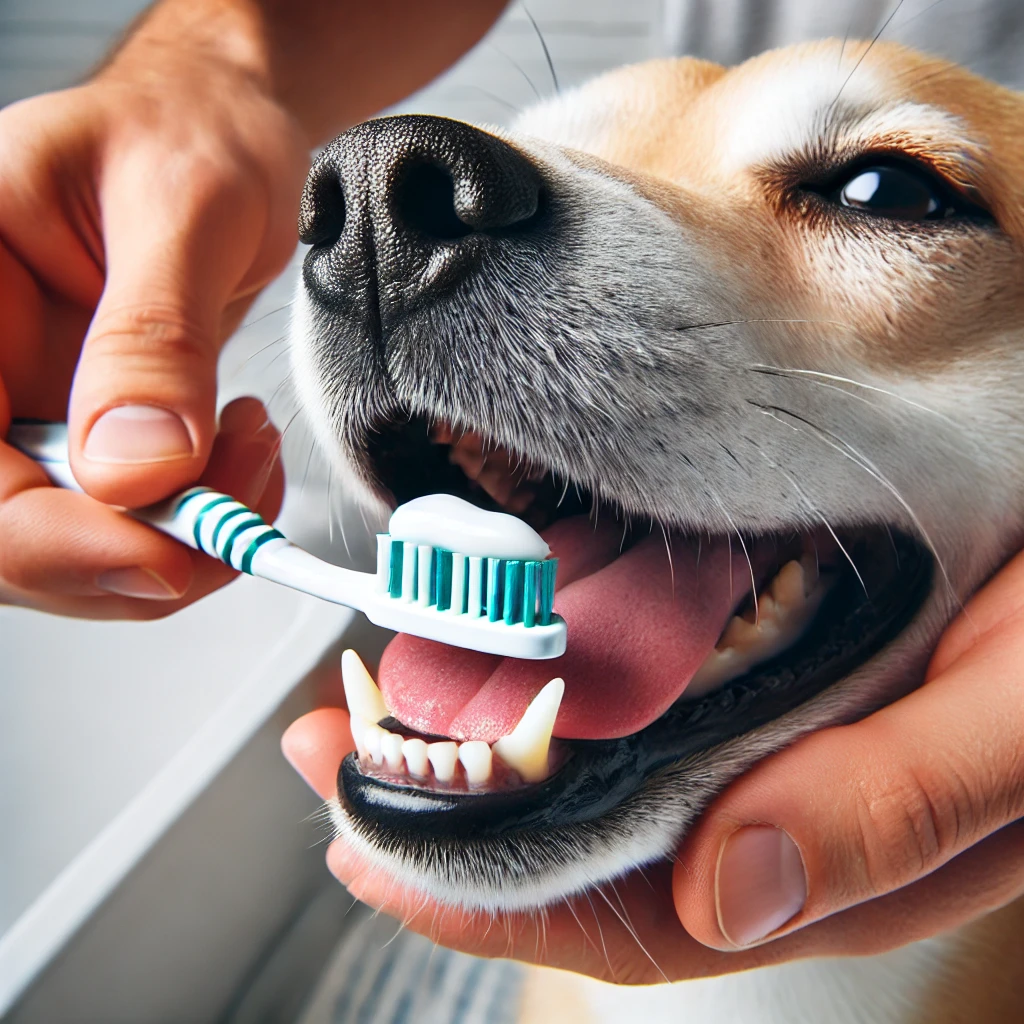 강아지 치석 제거