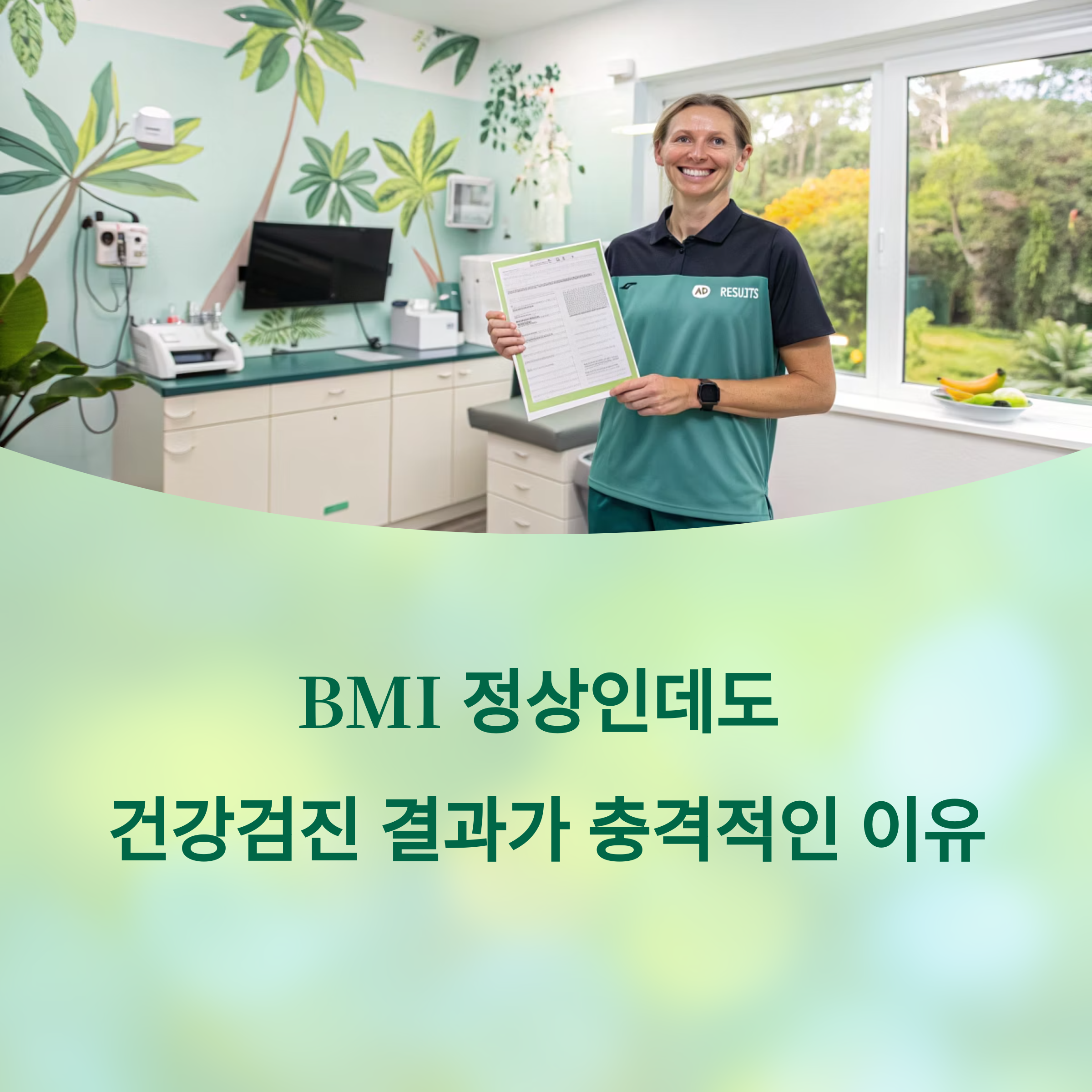 BMI 정상인데 건강검진 결과가 최악인 이유에 대한 이미지
