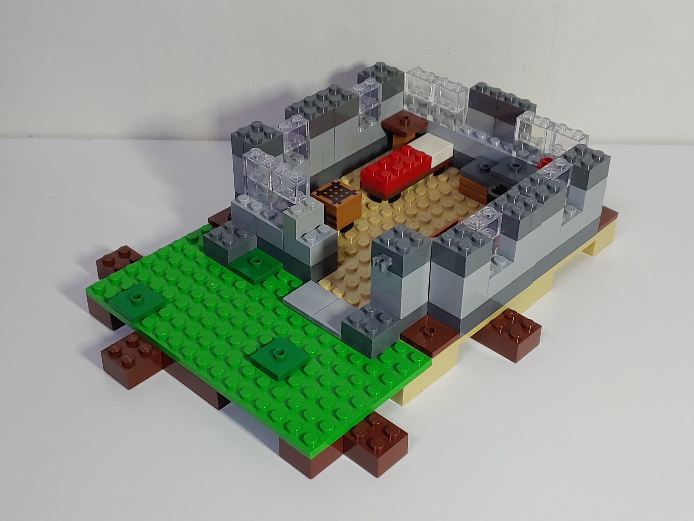 마이크로월드 - 첫 번째 밤(The First Night) - 벽체 올리기2