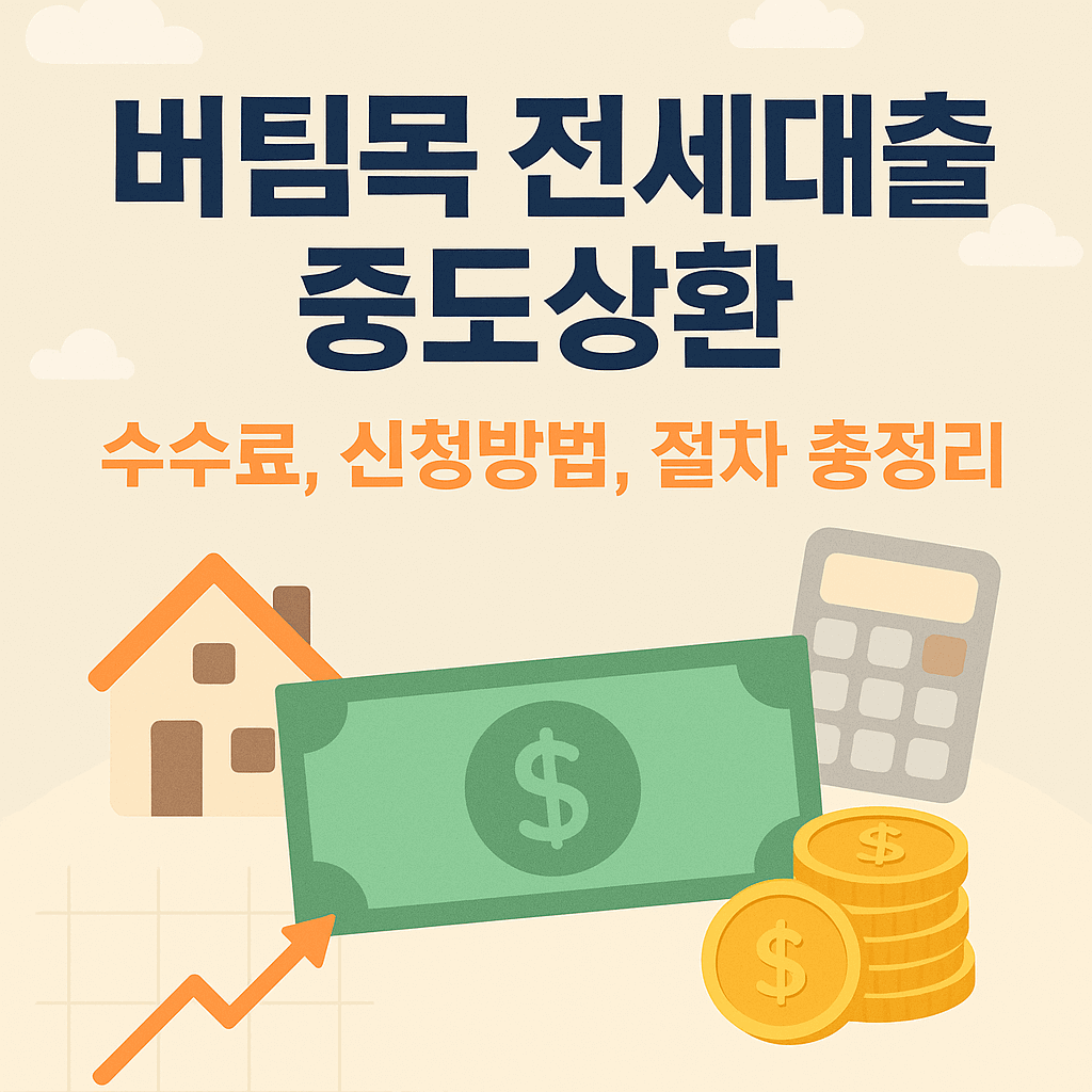 버팀목 전세대출 중도상환