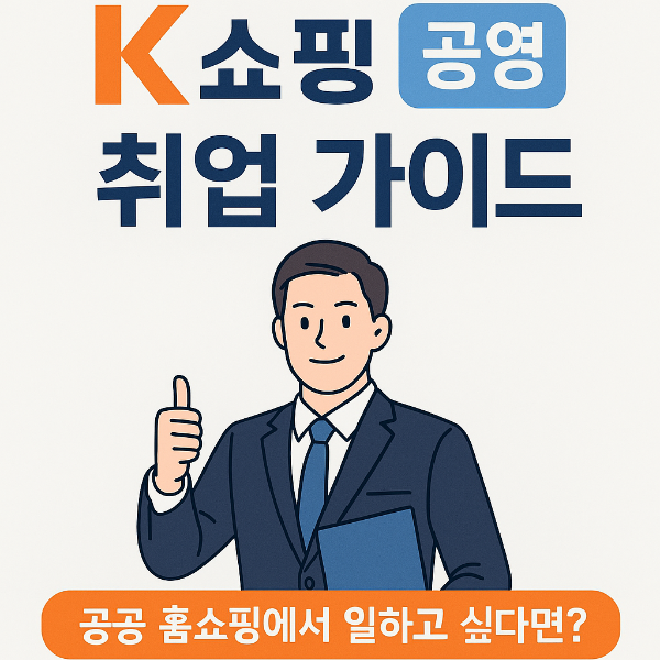 공영쇼핑 취업 가이드 │ 공공 홈쇼핑에서 일하고 싶다면?