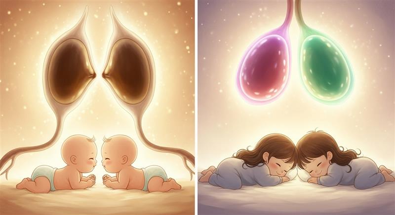 쌍둥이는 어떻게 태어날까? 일란성과 이란성의 차이