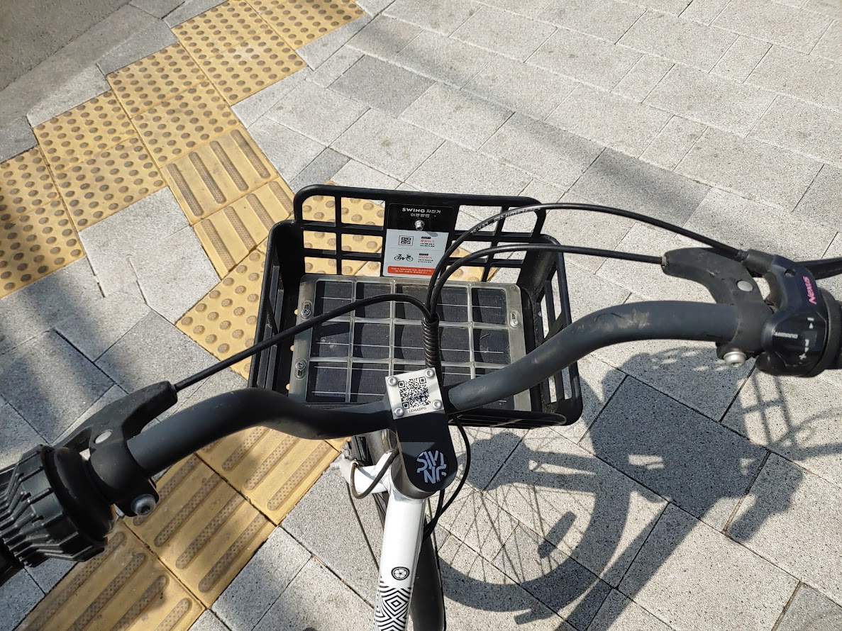 스윙 무동력 자전거