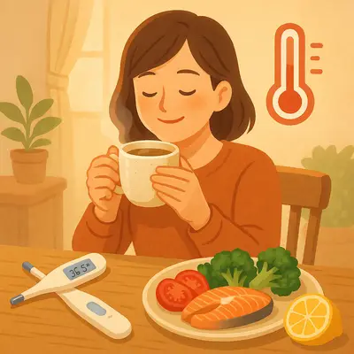 몸이 차가운 당신, 기초체온 높이는 실전 방법으로 면역력까지 챙기세요