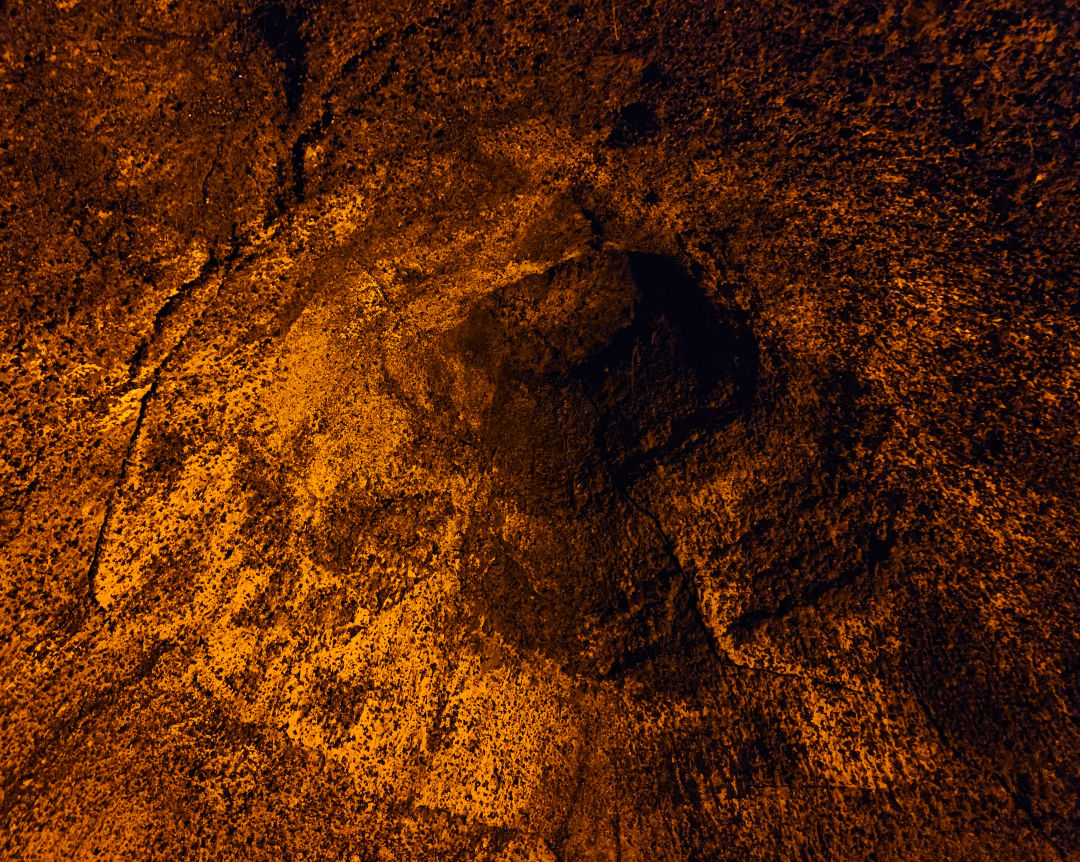 서스톤 용암 동굴 천장