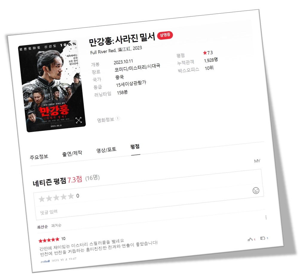 영화 평점