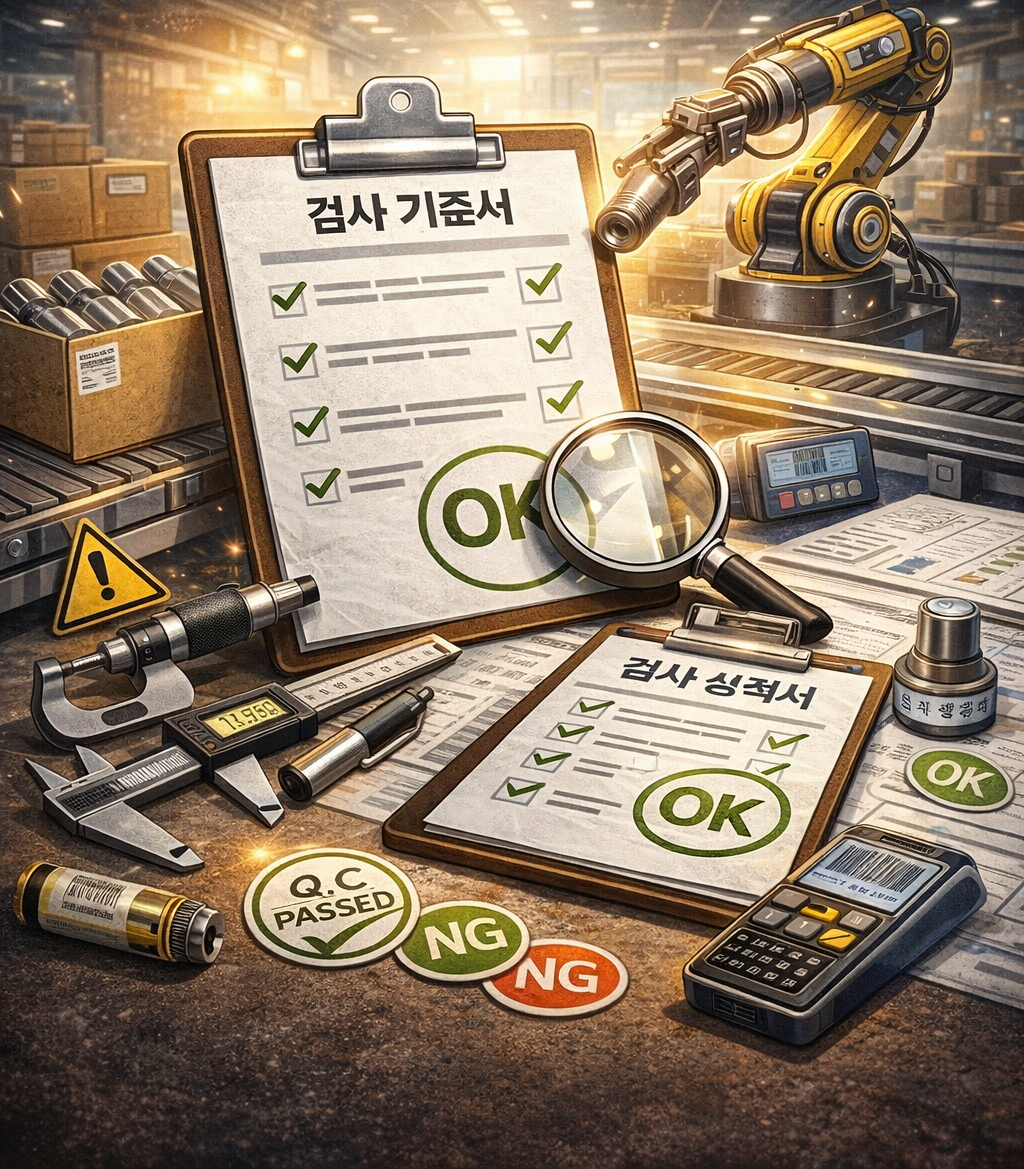 수입 공정 출하 검사기준서