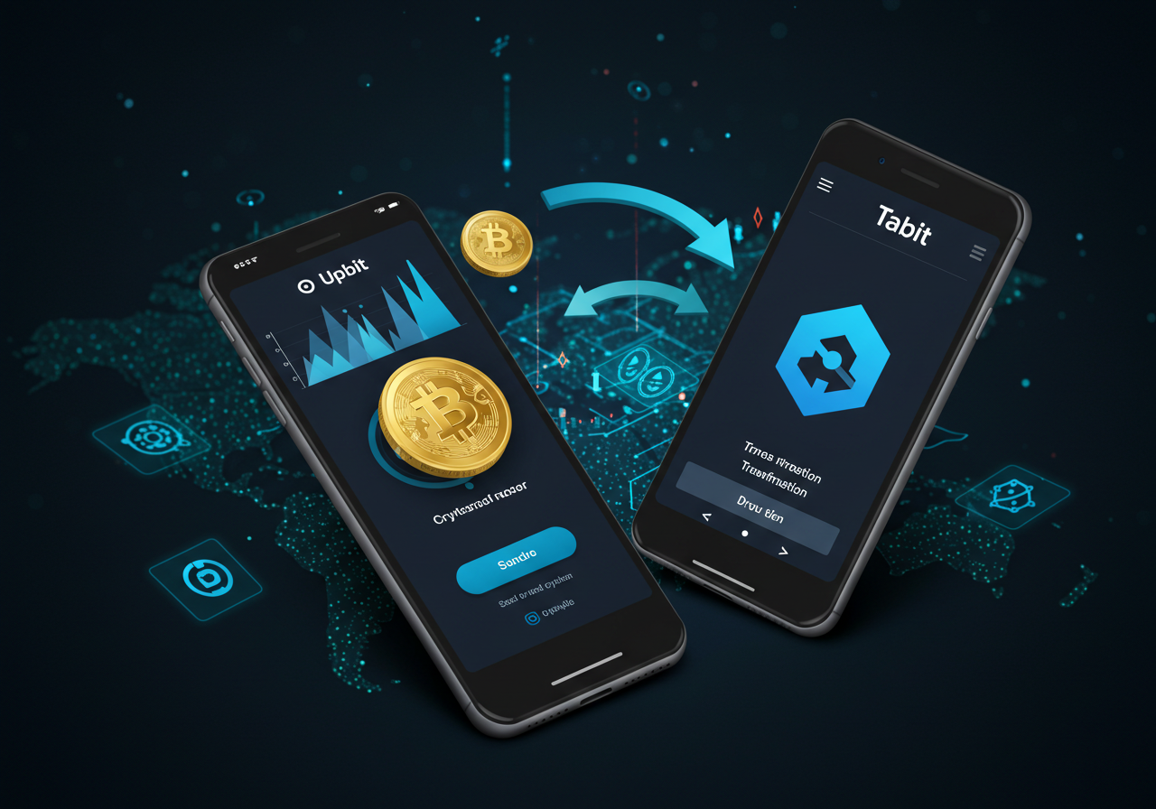 업비트 태비트 암호화폐 이동, 5분 안에 끝내는 완벽 설명 (2025 최신)